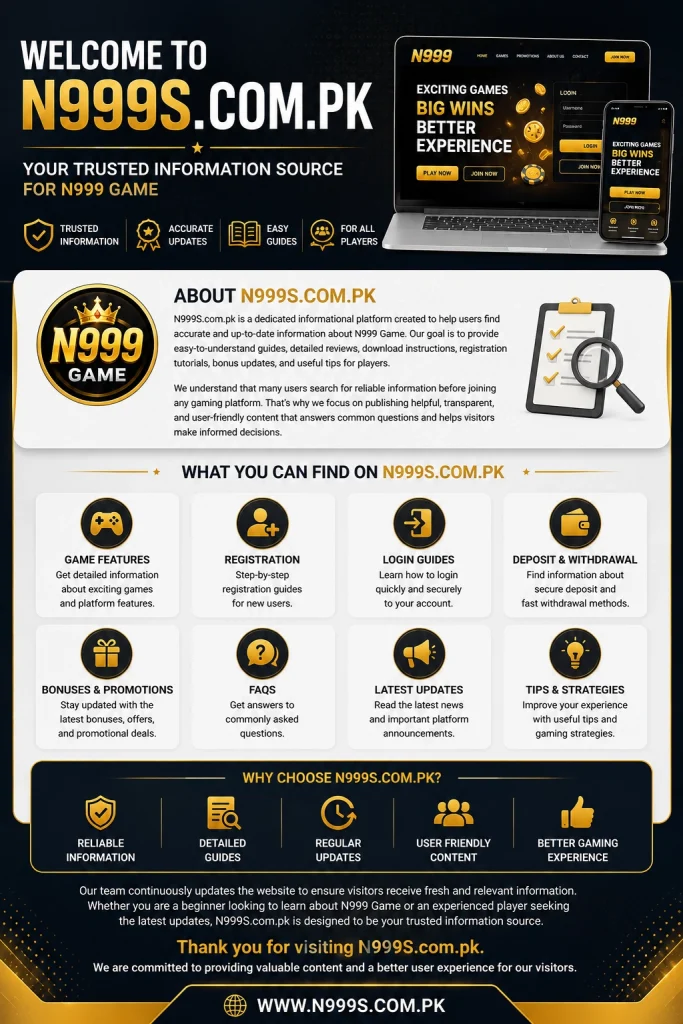 Welcome to n999s.com.pk